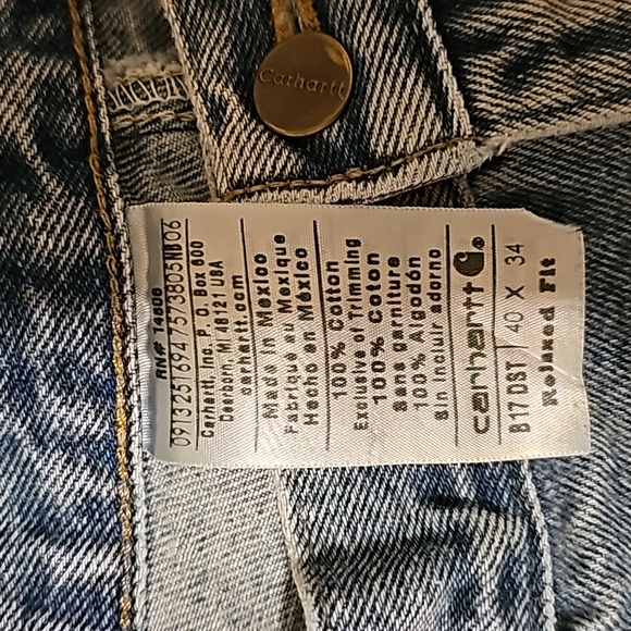 Carhartt Jean's, dungarees - Picture 6 of 6